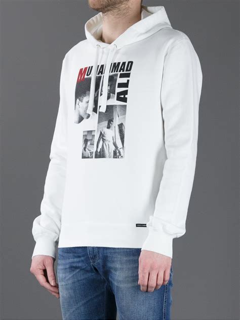 dolce gabbana white hoodie|Dolce & Gabbana hoodie sale.